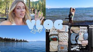 lake tahoe vlog: meals, friends, house tour