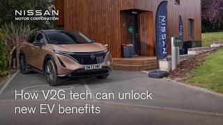 Unlocking new energy benefits of EVs with vehicle-to-grid technology | Nissan