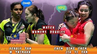 Super Match  Pearly Tan/M Thinaah (MAS) vs (CHN) Chen Qing Chen/Jia Yi Fan Badminton