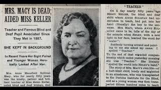 Helen Keller After Anne Sullivan's Death
