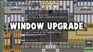 Window Upgrade Plugin - RPG Maker MV
