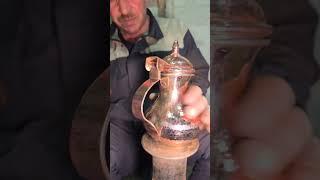 Live Coppersmithing: Finishing Touches on a Stunning Dallah!