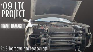 Tearing the Front End Off! Is there Frame Damage?? - '09 Town Car Project [2]