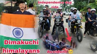 Independence day ride  Accident// Gwrbw khungur