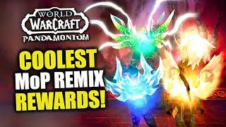 Most Exciting Rewards In MoP Remix & How To Get Them! Mounts, Toys, Tmogs | Timerunning Pandamonium