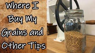 Where I Buy My Grains and Other Tips