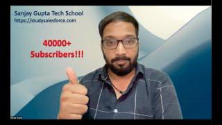 Thank You!!! Now we are family of 40000+ Subscribers on Sanjay Gupta Tech School