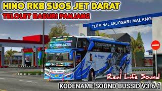 KODENAME SOUND HINO RK8 SUOS JET DARAT BUSSID V3.6.1‼️