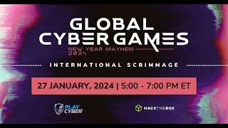 Global Cyber Games, New Year Mayhem 2024