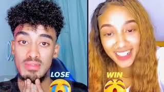 Jon and Janiy ethiopian tiktokers on tiktok live enjoy it