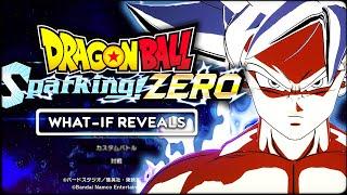 DRAGON BALL: Sparking! ZERO - NEW WHAT IF STORY REVEALS & UPDATE?