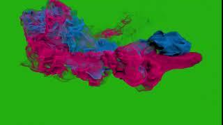 Green Screen Colored Smoke Effect Full HD 1080 resolution