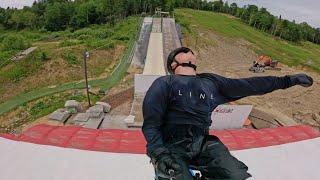 Scariest summer Ski Jump...