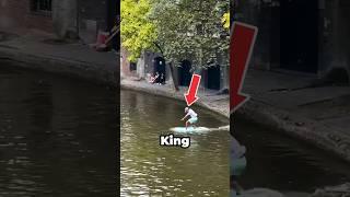 He proved everyone wrong by crossing the river