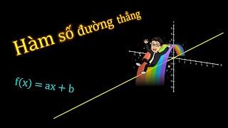 Bản chất của hàm số đường thẳng y=ax+b (Linear function)