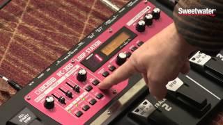 BOSS RC-300 Loop Station Pedal Review - Sweetwater Sound