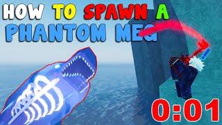 Can I catch a Phantom Megalodon in 1 HOUR? | FISCH | ROBLOX