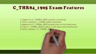 C_THR84_1905 #Download Demo Guaranteed #C-THR84-1905 Passing #Exam 2019