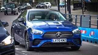 New 2021 Mercedes E 300 Coupe spotted in London