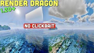 (Top 6) MCPE 1.20+ BEST Ultra Realistic Shaders for RENDER DRAGON (Android, iOS, Windows 10) *NEW*