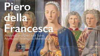 Piero della Francesca, Madonna and Child with Saints, Angels, and Federico da  Montefeltro