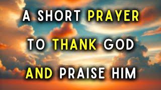 LORD GOD, I LIFT MY VOICE TO HONOR YOU, FOR YOU ARE WORTHY OF ALL PRAISE. LORD, I THANK YOU FOR THE