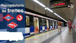 Recopilatorio de trenes por Madrid | Agosto 2022