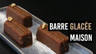 TUTO - Barre glacée caramel cacahuète & chocolat 