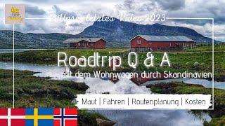 Unser letztes Video (2023) - Q&A - Eure Fragen, unsere Antworten - Mit dem Wohnwagen durch Norwegen