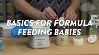 Basics for Formula Feeding Babies | CloudMom