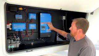 Victron Energy Power System Upgrade in Luxury Brinkley Model Z 3100 Fifth Wheel