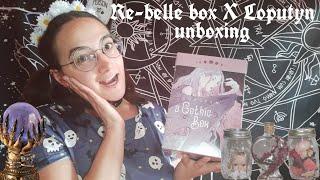  A Gothic Tale ~ Re-belle box X Loputyn Unboxing  ENG