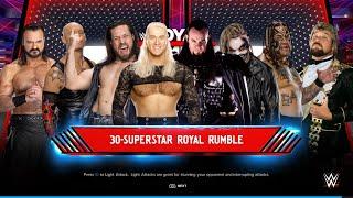 JUNE 2024 MEN'S ROYAL RUMBLE - WWE 2K24