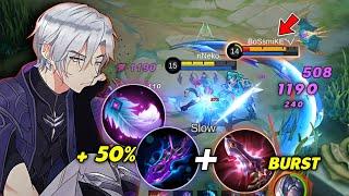 AAMON BROKEN DAMAGE BUILD! INSTANT BURST THE ENEMY - AAMON BEST BUILD 2022