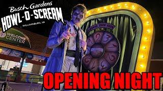 Howl-O-Scream 2022 Opening Night | Busch Gardens Williamsburg