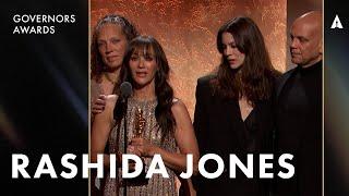 Rashida Jones Accepts an Honorary Oscar For Quincy Jones | 15th Governors Awards Presented By @ROLEX