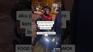 RIDER FOODPANDA KENA MARAH | KENA MARAH OLEH NI BOSS AKU NI WKWKWK