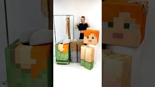 How put on a mascot #minecraft #mascot #mascotcostume #promomascots