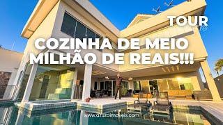 MANSÃO ESPETACULAR | Casa de 850m² à venda no condomínio Del Lago na Barra da Tijuca | Azuza Imóveis