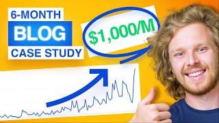 6-Month Blog SEO Case Study - $1000/M (No Backlinks)