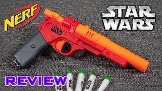 [REVIEW] Nerf Star Wars Qi'Ra Pistol | Unboxing, Review, & Firing Demo