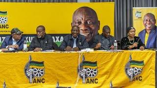 South African President joins key party meeting on new government formation