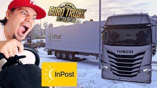  Pracuję w INPOST i ROZWOŻĘ WASZE PACZKI! *w Święta!* | Euro Truck Simulator 2