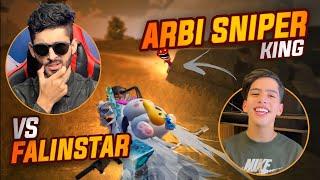 OMGArbi Sniper King vs FalinStar Face to Face Fight | PUBG MOBILE | Speed Drift | PUBGM x Mclaren