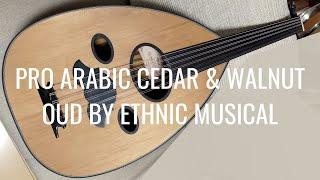 Esfahan - Pro Arabic Cedar & Walnut Oud from Ethnic Musical