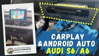 Audi A6/S6 ajout du CarPlay et Android auto