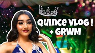 GRWM for a Quinceañera! + vlog ! | Priscilla Rodriguez