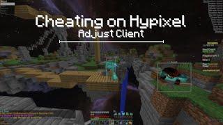 Cheating on Hypixel SkyWars | Adjust Client