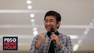 Nobel-winner Maria Ressa on how the future of journalism and democracy are linked