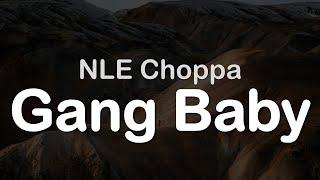 NLE Choppa - Gang Baby (Clean Lyrics)